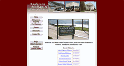 Desktop Screenshot of andersonmcdaniel.com